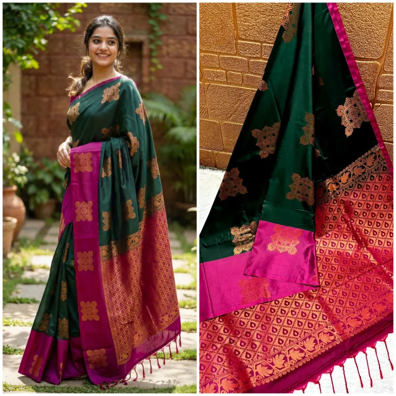 Kanchipuram Elite Silk Saree view 7