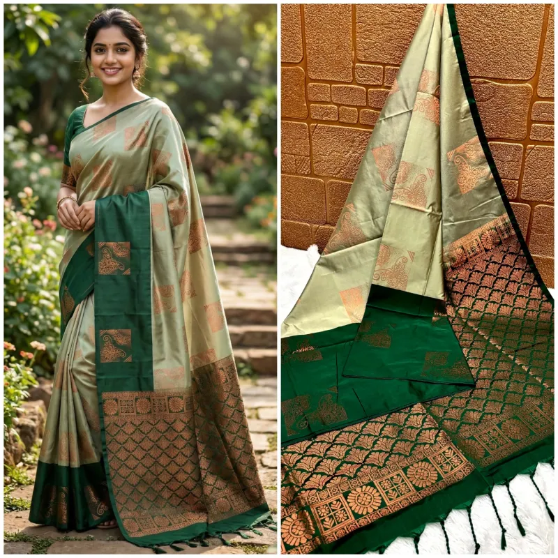 Kanchipuram Elite Silk Saree view 8