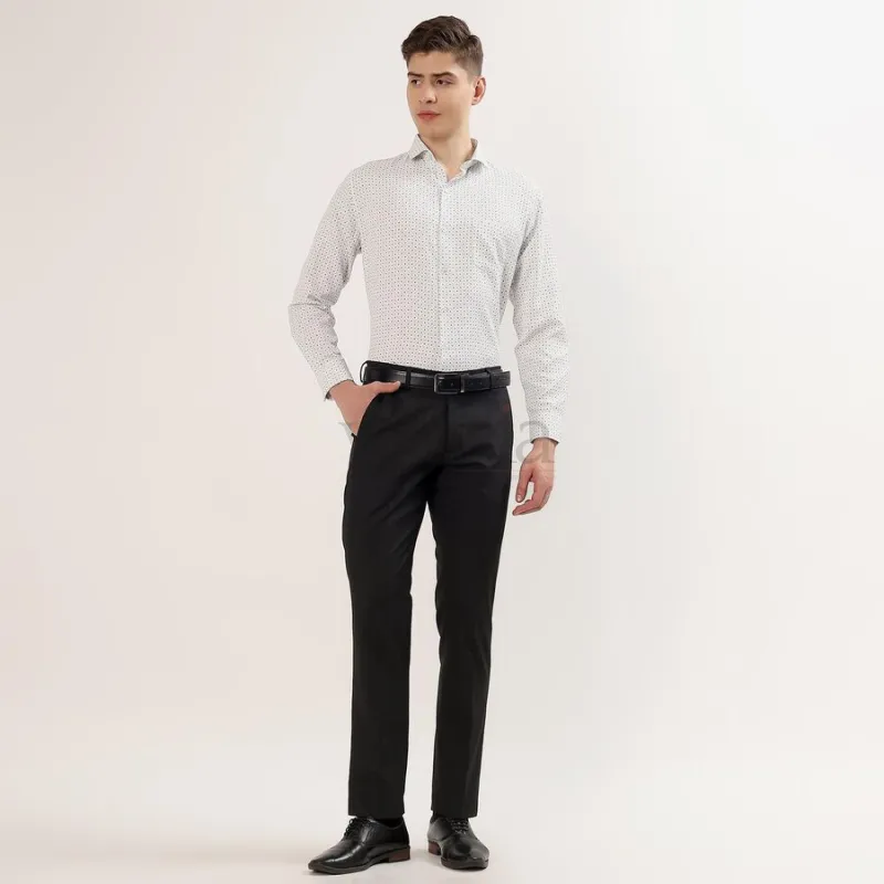 Men's Spread Collar Formal Shirt view 6
