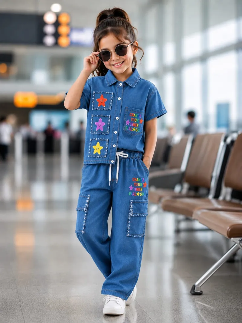 Cool stylish soft denim cord