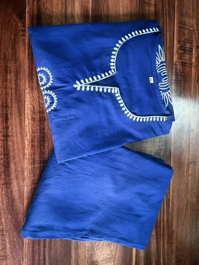 Premium Cotton Embroidered Co-ord Set view 4