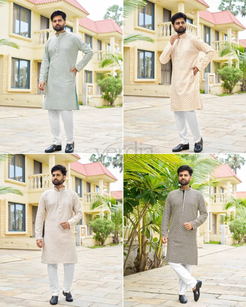 Men's Premium Rayon Ethnic Wear Kurta Set view 8