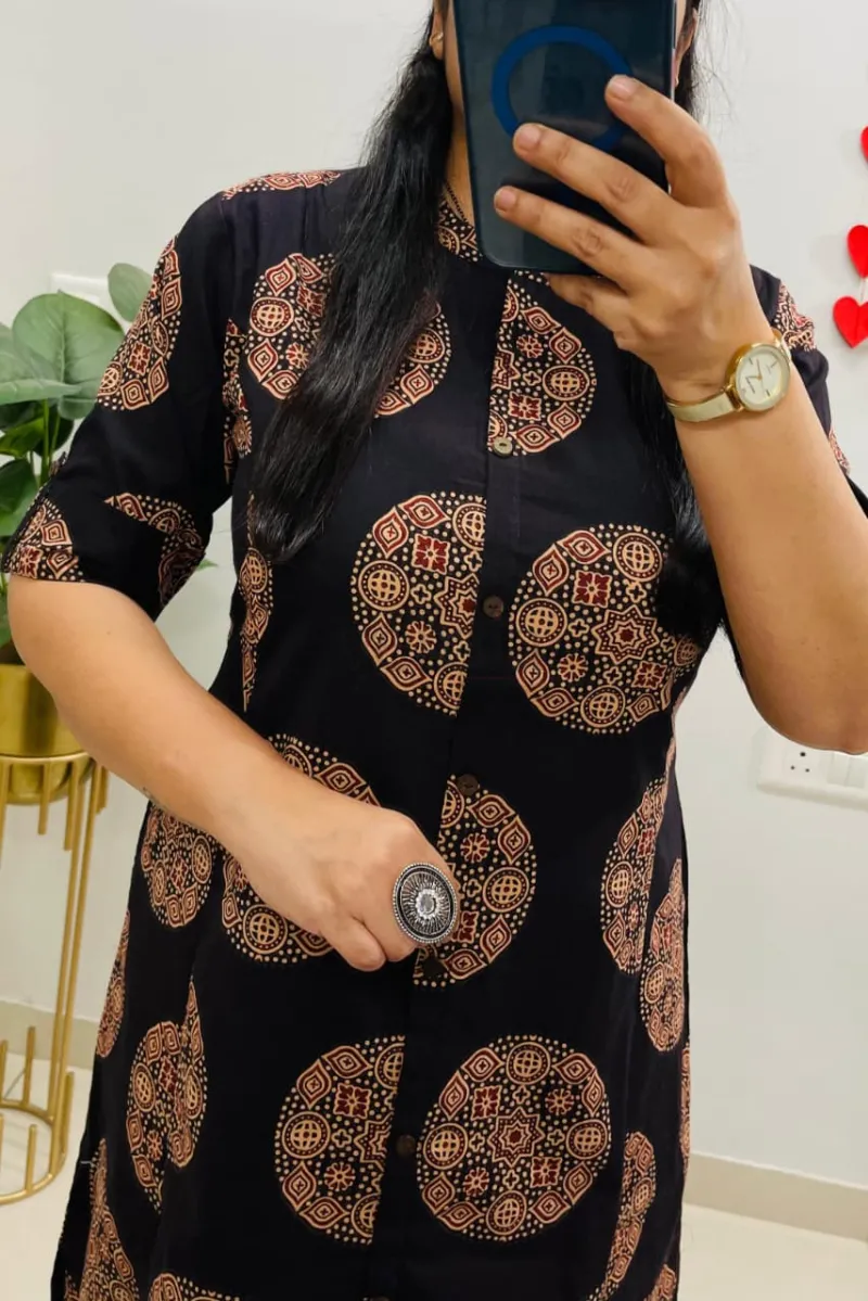 Jaipuri Print Designer Co-ord Set view 13