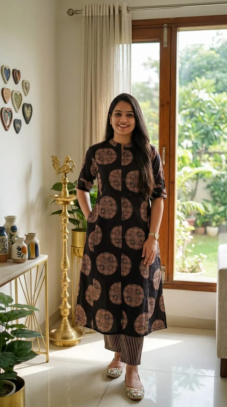 Jaipuri Print Designer Co-ord Set