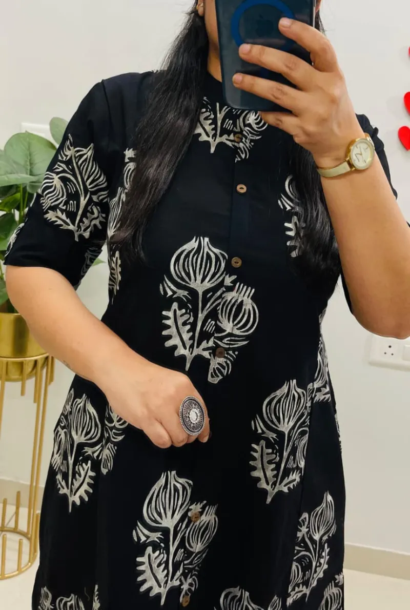 Jaipuri Print Designer Co-ord Set view 10