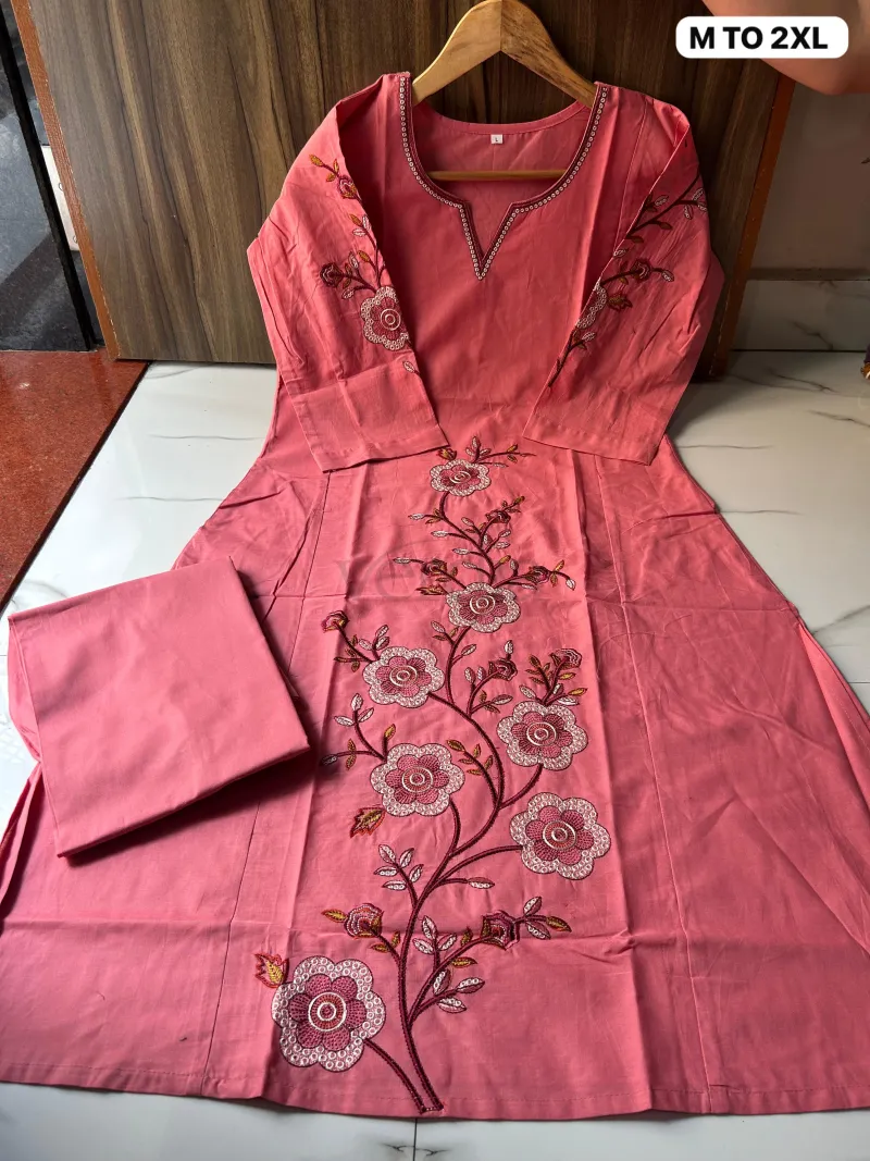 Co-ord Set Kurti (Straight Cut) with Plazo view 4