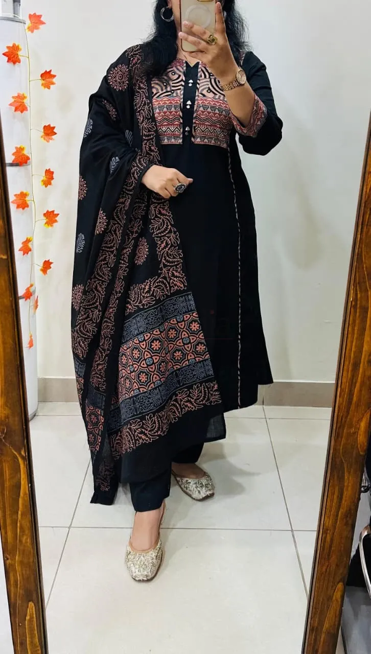 Premium Rich Dhabu Cotton Suit view 5