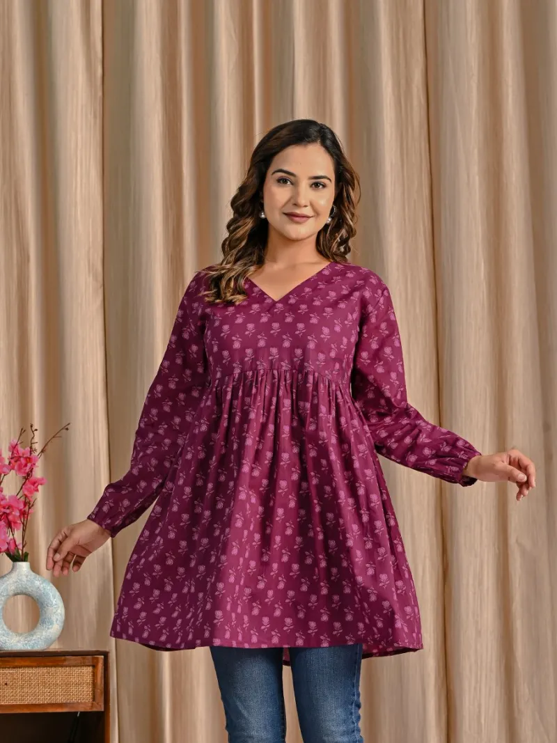 Soft cotton short kurti