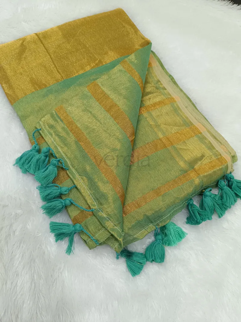 Kerala Style Tissue Saree view 5