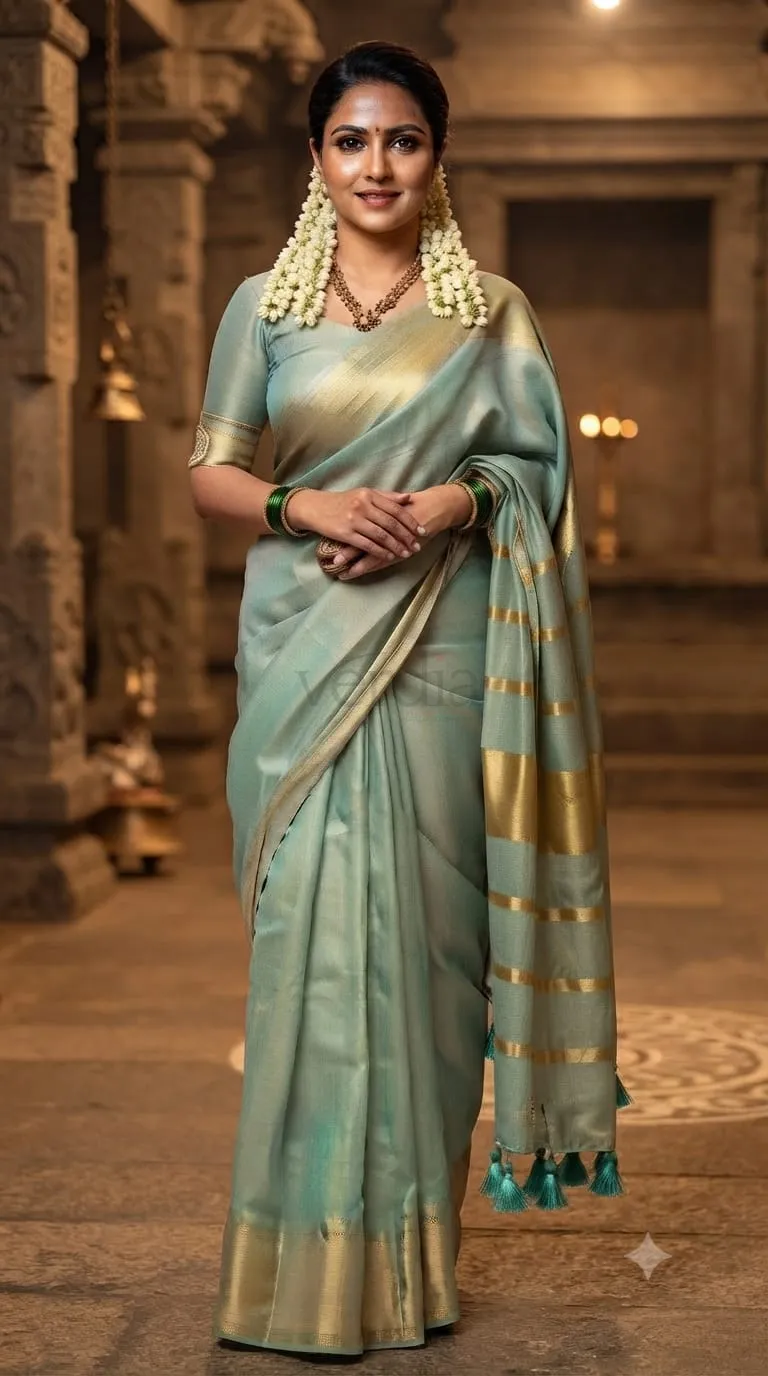 Kerala Style Tissue Saree