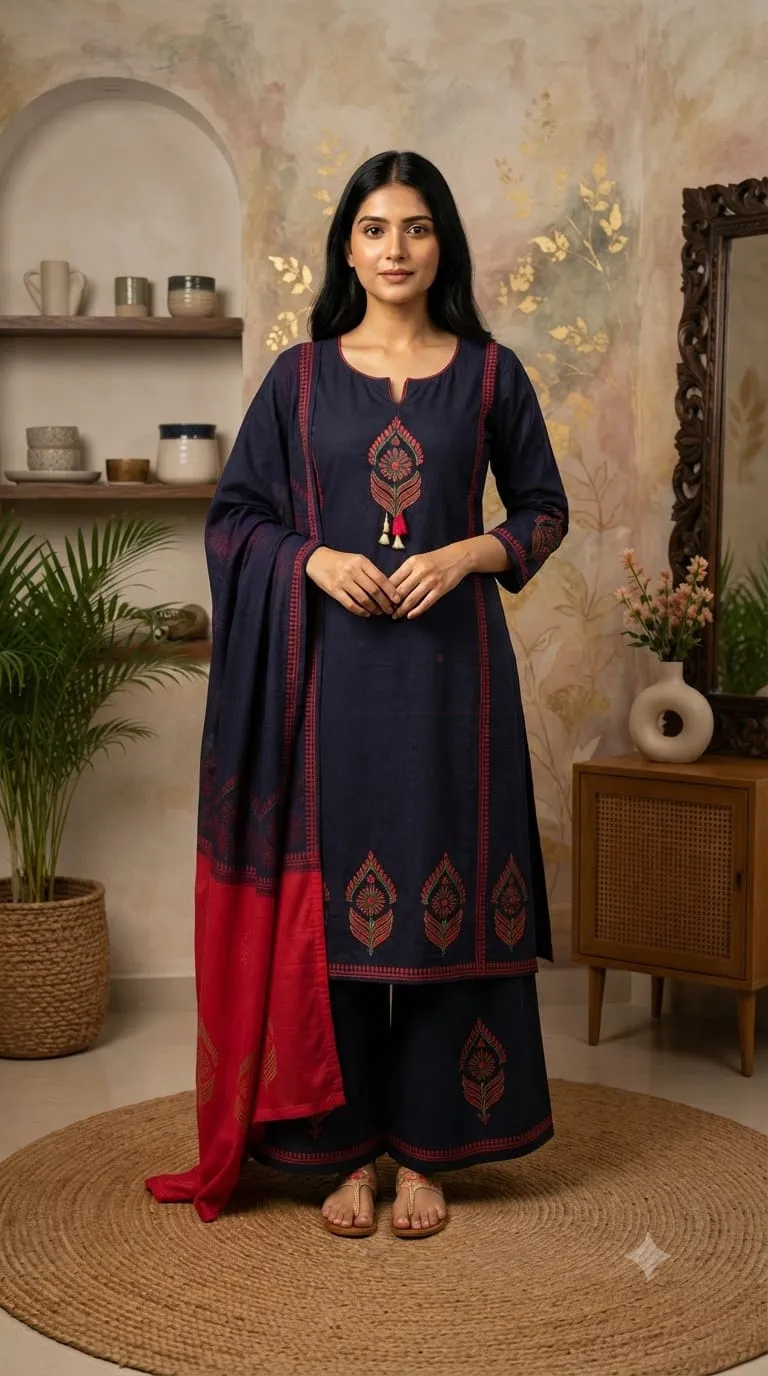 Organic Cotton 3-Piece Suit Set