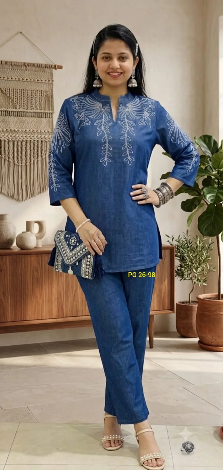 Premium Soft Denim co-ord Set