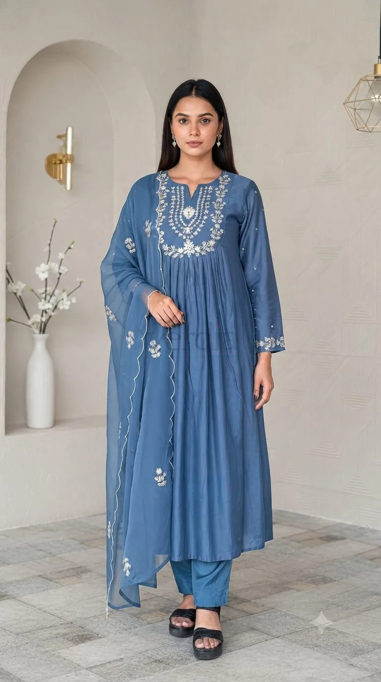 Silk Salwar Kameez