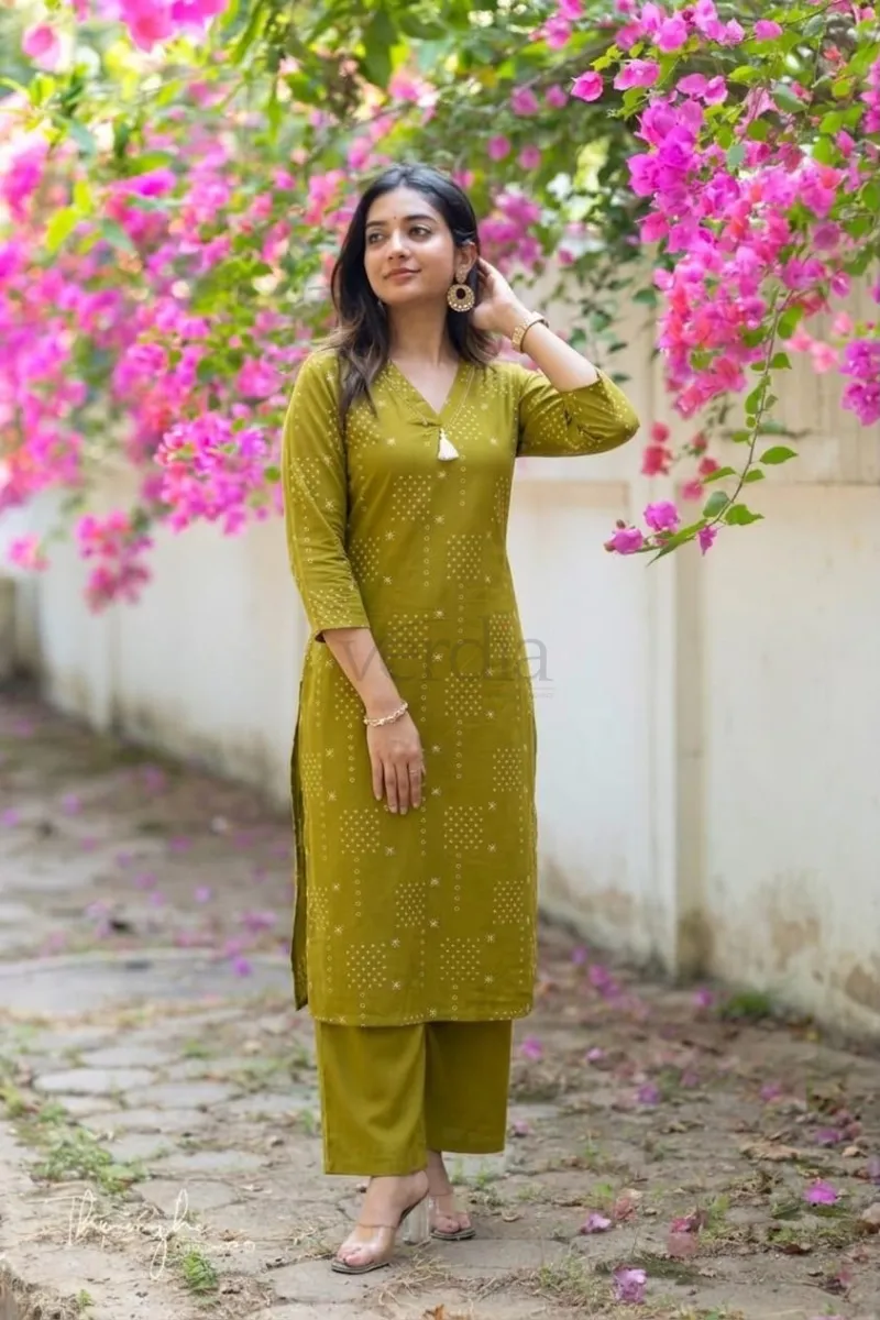 Cotton Co-ord Set for women view 2