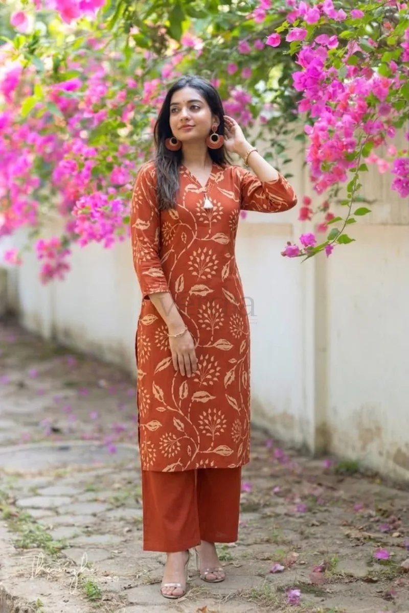 Cotton Co-ord Set for women view 4