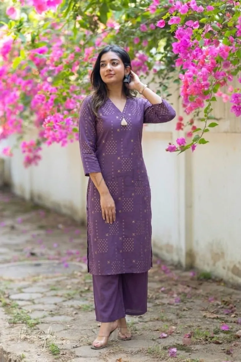 Cotton Co-ord Set for women view 5
