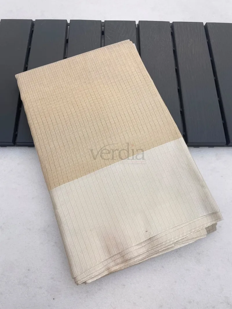 Soft Cotton Silk Saree with Pure Golden Zari view 3