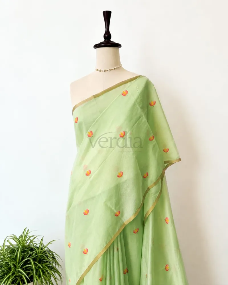 Premium Soft Muga Cotton Saree