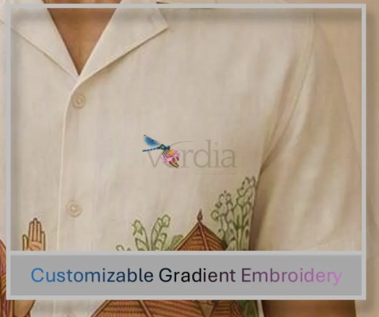 Men's Onam Cuban Collar Shirt view 3