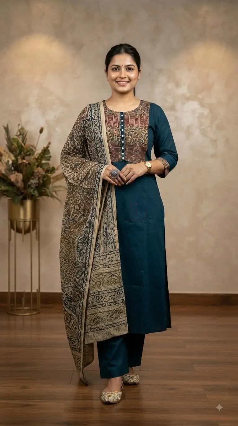 Premium Dhabu Cotton Suit Set