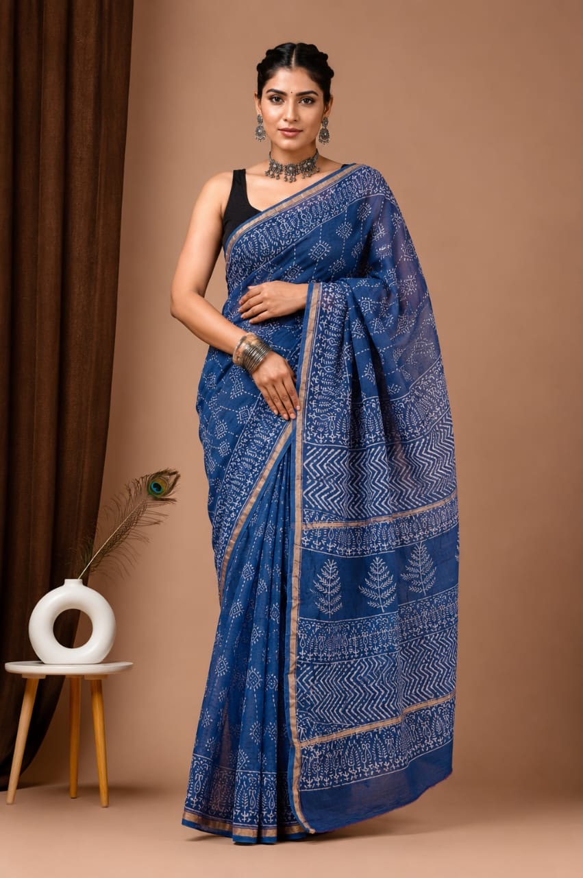 Chanderi Silk Sarees view 14