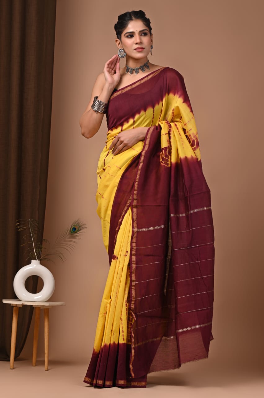 Chanderi Silk Sarees view 3