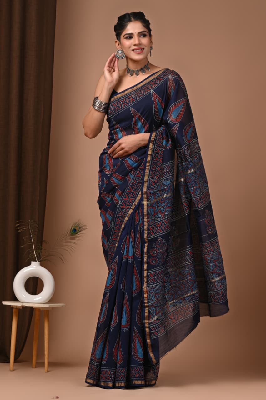 Chanderi Silk Sarees view 10